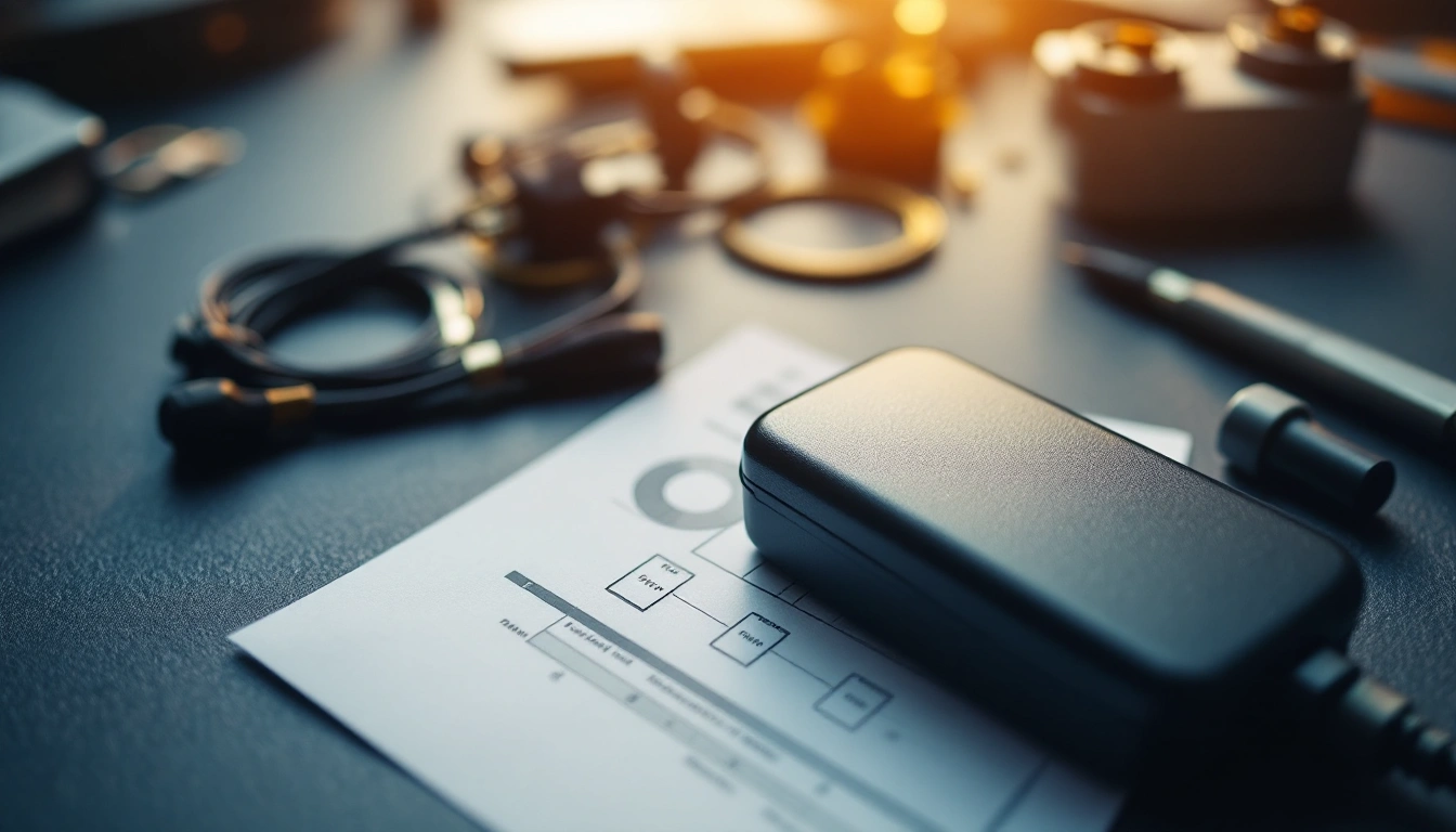 Unbranded controls and small hardware on a planning desk